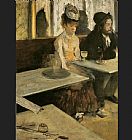 Absinthe by Edgar Degas